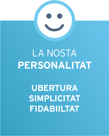 Fichier 1 Nos valeurs - NOTRE PERSONNALITÉ OUVERTURE SIMPLICITÉ FIABILITÉ